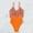 Orange, variant on YEAHITCH 1 Piece Swimsuit,Juniors Swimsuit,Clearance Swimsuit,One-Piece,Off-the-Shoulder,High WaistPurple,M