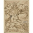 thumbnail image 3 of Gerrit Pietersz 15x18 Black Modern Framed Museum Art Print Titled - Rest on the Escape to Egypt, 3 of 5