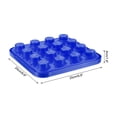 thumbnail image 2 of Unique Bargains Pool Ball Tray Billiard Ball Holder Snooker Storage Tray Pool Table 16 Balls, Blue 2 Pack, 2 of 4
