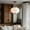 White, variant on LittleGlovo Vortan Antique Brass Green Glass Semi-Flush Mount Eloise Pendant Lamp
