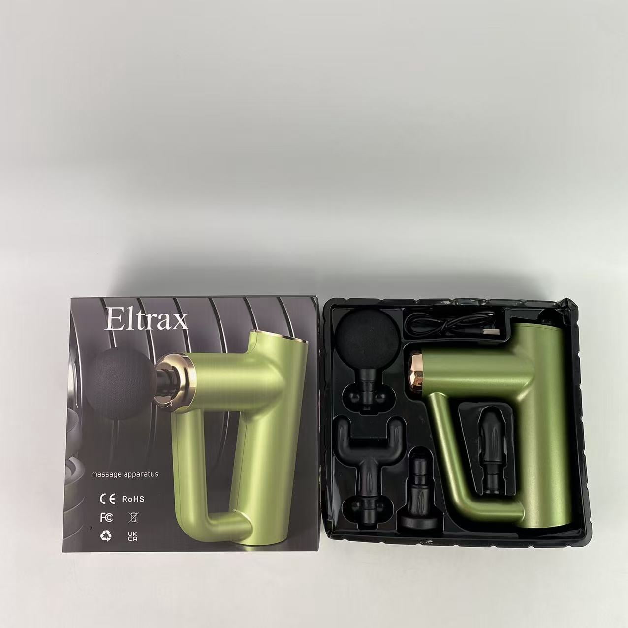 Eltrax Massage apparatus,Deep Tissue Percussion Massager for Athletes,Handheld Body Back Muscle Massager Gun