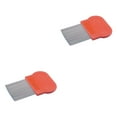 thumbnail image 1 of jesticaly Flea Comb Metal Needle Brush Wear-resistant for Inset Eggs Removing Usage Red 2Set, 1 of 6