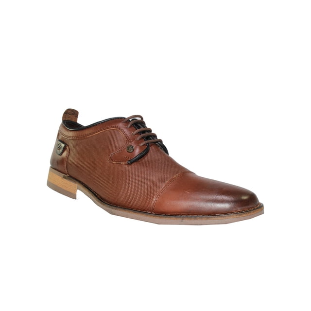 ZAPATO VESTIR CASUAL LEON HOMBRE CABALLERO BRANDY ATANADO 9955 LEON 9955
