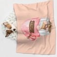 thumbnail image 6 of Naloa Coffee Gnome (1) Dog Blanket, 3 Sizes Cat Blanket for Indoor Cats Large Medium Small Dog Gifts-Medium, 6 of 8