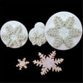 thumbnail image 3 of 3PCS/Set Multi Pattern Cutting Die Cutters Cake Making Baking craft mold Mould Fondant Mold Fondant Craft DIY Store Kitchen Tool, 3 of 7