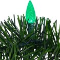 thumbnail image 5 of Northlight 18' x 3" Pre-Lit Pine Artificial Christmas Garland, Multicolor LED Faceted Lights, 5 of 5
