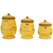 Italian Villa 3pc Canister Set