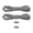 Gray, variant on Elastic No Tie Shoe Laces Quick Releases Shoe Strings for and Kids Elderly
