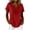 Red, variant on YUGYXL Tunic Top for Women Dressy Blouse Casual V Neck Long Sleeve Shirts Summer Outfits Trendy Vacation Clothes Pink XL