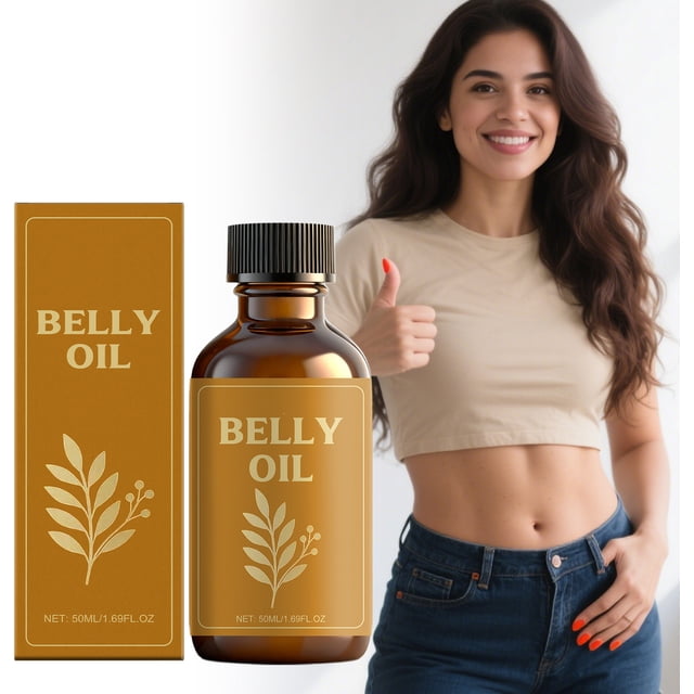 Aceite esencial suave para el cuidado del abdomen, aceite corporal hidratante suave, aceite ligero para el cuidado diario de la figura, 50 ml, agua esencial