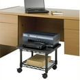 thumbnail image 2 of Scranton & Co Under-Desk Printer Stand in Black, 2 of 6