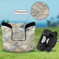 thumbnail image 6 of Haosy Marble Fish Scale Golf Mallet Putter Cover Strong Magnetic Leather Golf Club Headcover Closure, 6 of 7
