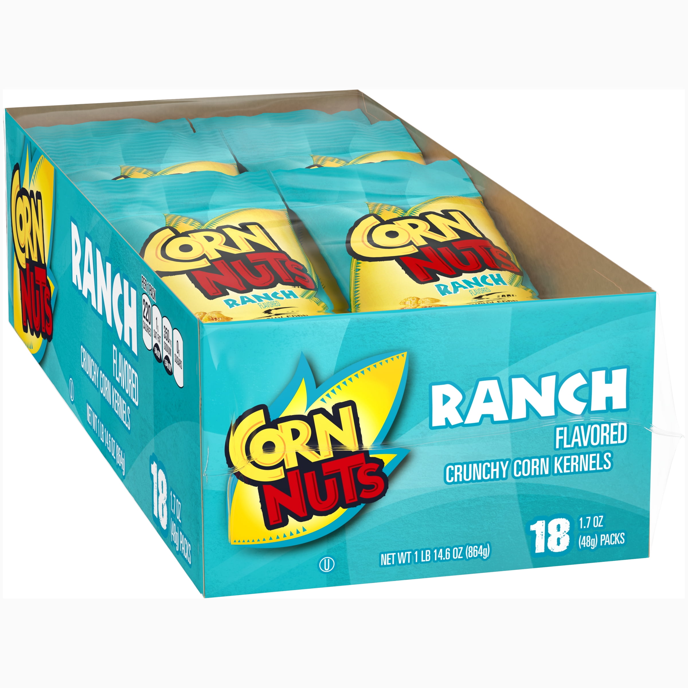Corn Nuts Ranch Crunchy Corn Kernels, 18 ct 1.7 oz Bags
