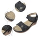 thumbnail image 5 of Bmisegm Women's Summer Fashion Solid Leather Open Toe Sandals Casual Comfortable Light Sandals Womens Sandals Summer Grey 8.5, 5 of 8