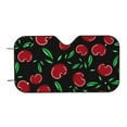 thumbnail image 7 of Haiem Cherry Car Windshield Sun Shade - Blocks UV Rays Sun Visor Protector, Sunshade to Keep Your Vehicle Cool, Universal Fit SUV Van Sedan-Medium, 7 of 7