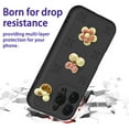 thumbnail image 4 of Allytechgroup Kids Case for iPhone 16 Pro, Cute EVA Foam Cover with 3D Cartoon Charms, Shockproof Soft TPU Protective Case for Girls Boys Slim Anti-Scratch Bumper for iPhone 16 Pro, Black, 4 of 6