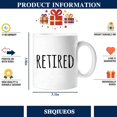 thumbnail image 6 of Funny Retirement Gifts for Women Men, Happy Retirement Mug 11 Oz, Best Retirement Gifts for Coworkers Friends Boss Family, Gag Office Gifts, Farewell Gift Ideas, Retired Coffee Cup, 6 of 6