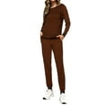 thumbnail image 4 of Avidlove Womens Pajamas Sets Plaid Long Sleeve Tops with Jogger Pjs Bottom Soft Lounge Set with Pockets, 4 of 5