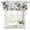 Gray, variant on 2 Pack Valances for Window, Teal Tulip Butterfly Short Curtains for Kitchen Bedroom Living Room, Beige Turquoise Floral Farmhouse Wooden Rod Pocket Small Window Treatment Valance Drapes 54 x 18 Inch