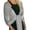 Gray, variant on Silver Glittering Shoulder Wrap For Evening Dresses Women Festival Stole Bridal Wedding Party Formal Wear Shawl Wrap