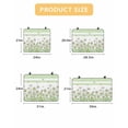 thumbnail image 7 of Large Induction Cooktop Protector Mat Spring Daisy Stove Top Covers for Electric Stove, Watercolor Flowers Floral Green Stripes Decorative Stove Burner Cover Mats, Glass Top Stove Cover, 7 of 7