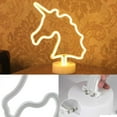 thumbnail image 5 of SHANJIA Neon Light Sign, LED Neon Sign with Holder Base Table Lamps, Battery/USB Neon Lights for Room Party Table Art Decorative Signs, 5 of 6