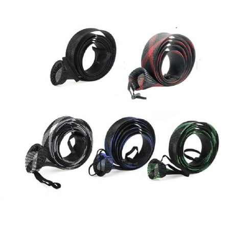 170CM Fishing Rod Sock Cover - Braided Mesh Spinning Rod Protector Sleeve 1-Pack