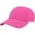 thumbnail image 2 of baseball caps hats 100% cotton plain blank adjustable size wholesale bulk of 12 pack, 2 of 5