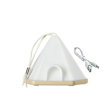 

HMOONORY Creative Tent Night Light with Timer Function Multi Functional Desk Lamp Multi Level Adjustment with Lanyard Compact and Portable
