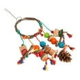 thumbnail image 4 of Swing Toy, Exercise Muscles Bird Swing Toys Natural Material Sharpen Beak  For  S, 4 of 8
