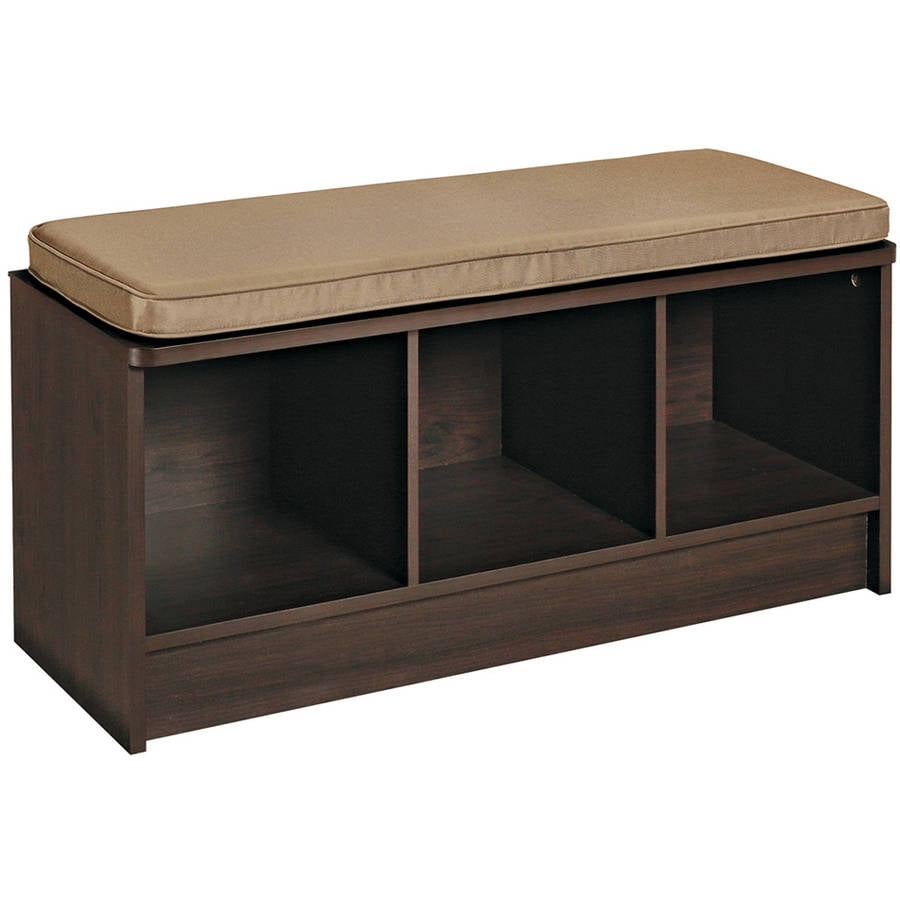 ClosetMaid 3-Cube Bench, Espresso by ClosetMaid