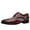 112#Wine, variant on Men's Wingtip Oxford Dress Shoes | Classic Brogue & Two-Tone Spectator Styles | Formal Wedding Business Party Shoe
