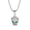 Silver Color, variant on Fashion Jewelry Hip Hop Red Eyes Leopard Head 14K Yellow Gold Green Crystal Pendant Necklace Men's Gift