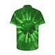 thumbnail image 3 of Ceisia Men's St. Patrick's Day Radial Glow Clover Print Stretch Short Sleeve Shirt Mint Green L Gifts, 3 of 5