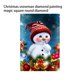 thumbnail image 3 of Ounissouiy Resina Navidad muñeco de nieve pintura de cristal portátil sin marco decorativo colgante de pared dormitorio sala de estar Artesanía, 3 of 6
