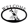 thumbnail image 1 of Village Wrought Iron WEL-71-L Signe de Bienvenue Libellule - Grand, 1 of 3