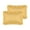 Yellow, variant on Unique Bargains Set of 2  Single Layer Ruffled Envelope Closure Pillow Shams Queen White
