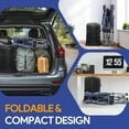thumbnail image 3 of 2 Pack Folding Camping Cot for Adults, 75"* 28" Portable Guest Bed with 4 Inch Double-Sided Velvet Mattress, 600lbs Loading Sleeping Cot with Carry Bags for Hiking Home Office and Vacation, Blue, 3 of 10
