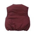 thumbnail image 5 of Coerni Boys Girls Puffer Vest Snap-Up Sleeveless Layering Gilet Lightweight Cozy Warm Outerwear Fall Winter Trendy Clothes, 5 of 9