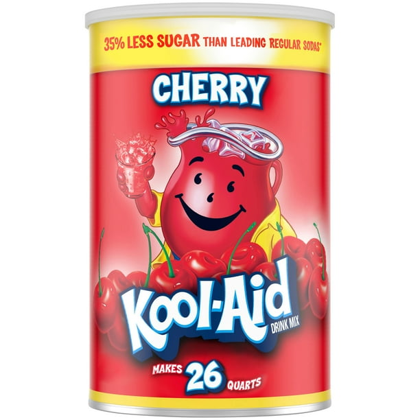 KoolAid SugarSweetened Cherry Artificially Flavored Powdered Soft