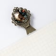 thumbnail image 5 of Owl Vintage Copper-Colored Lace Bookmarks: Stainless Steel Reading Accessories, Gifts for Book Lovers - Set of 2, 5 of 5
