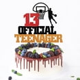 thumbnail image 4 of 13ª fiesta oficial de adolescentes de Cake Topper YUINYO Basketball, 4 of 8
