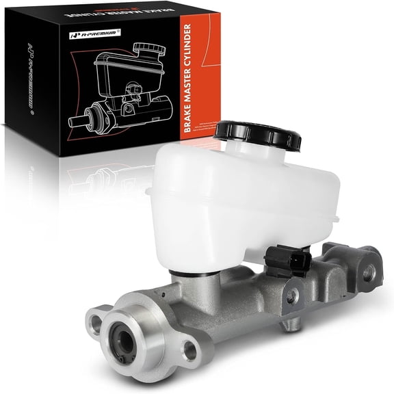 A-Premium Brake Master Cylinder with Reservoir and Cap Compatible with Ford, Lincoln and Mercury Vehicles - Crown Victoria, Town Car, Grand Marquis, Marauder- Replaces 1W1Z2140AA