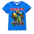 thumbnail image 4 of Roblox-Camiseta de juego para niños, Top de manga corta con dibujos animados, ropa informal con estampado 3D, Camiseta deportiva de Anime, regalos de cumpleaños, 4 of 4