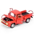 thumbnail image 3 of RUVINCE Little Red Truck Toy - 1:32 Alloy Car with Openable Doors and Pull-Back Rear Wheel Drive for Toddlers, 3 of 7