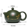 thumbnail image 2 of Tea Cup Set Handmade Xishi Tea Pot Ball Hole Filter Kettle Authentic Zisha Tea Set Gifts 210ml Yixing Purple Clay Teapots Master Teapots & Coffee Servers Travel Tea Set, 2 of 5