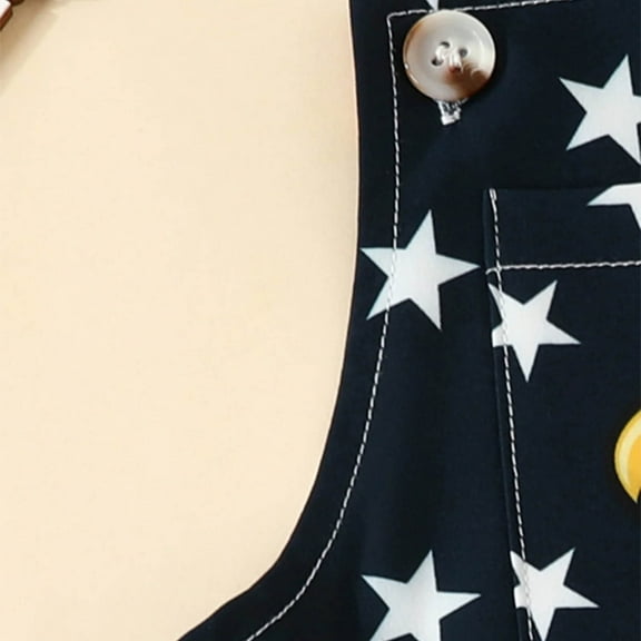 Bfogop Printed Overalls Shorts Romper Festival Jumpsuits Work Bibs Coveralls, 4th of July Unisex Baby Girl Boy Bib Overalls American Flag Romper Strap Jumpsuits Patriotic Outfit