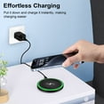thumbnail image 4 of Fast Magnetic Wireless Charger,HopePow 15W Wireless Charging Pad for Mag-Safe Charger Stand Wireless Charging Pad for Galaxy/ iPhone 15//13 Plus/13 Pro max/ 13/12 Pro,Black, 4 of 8