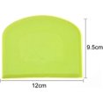thumbnail image 3 of Espátula láser de 2 piezas Espátula para cuenco Espátula de plástico de seguridad alimentaria Espátula de plástico flexible Espátula de banco Espátula multifuncional para alimentos, 3 of 5