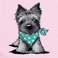 thumbnail image 2 of CafePress - Ash Cairn Terrier In Dots Long Sleeve Infant Bodys - Long Sleeve Cotton Baby Bodysuit, 2 of 4